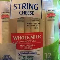 Mängden socker i String cheese
