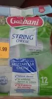 Mängden socker i String cheese