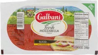 Mängden socker i Fresh Mozzarella Cheese