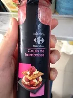 Mängden socker i Coulis framboise