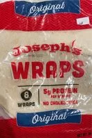 Mängden socker i Original Joseph's Wraps