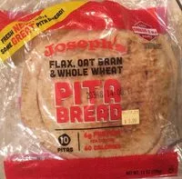 Mängden socker i Josephs pita bread