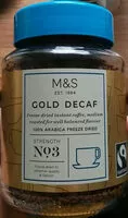 Mängden socker i Gold decaf