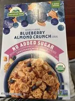 Mängden socker i Blueberry Almond Crunch Cereal
