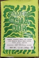 Mängden socker i Zamora Ecuador