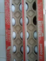 Mängden socker i Large eggs