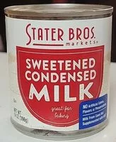Mängden socker i Sweetened condensed milk