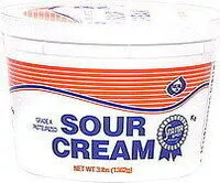 Mängden socker i Original sour cream
