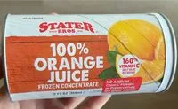 Mängden socker i Original 100% orange juice frozen concentrate