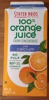 Mängden socker i Orange Juice From Concentrate