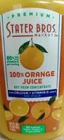 Mängden socker i 100 percent orange juice