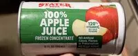 Mängden socker i 100% apple juice frozen concentrate