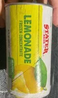 Mängden socker i Lemonade real fruit juice concentrate