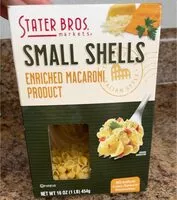Mängden socker i small shells enriched macaroni product
