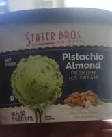 Mängden socker i Pistachio almond ice cream