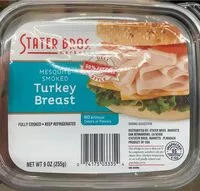 Mängden socker i Deli style mesquite smoked turkey breast