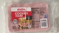 Mängden socker i Cooked ham