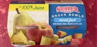 Mängden socker i Snack Bowls Mixed Fruit