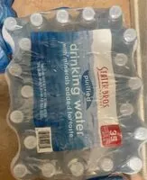 Mängden socker i purified drinking water