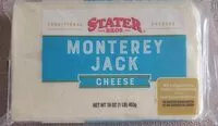 Mängden socker i Monterey jack cheese