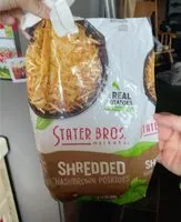 Mängden socker i Shredded hash brown potatoes