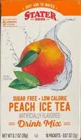 Mängden socker i Peach Ice Tea Drink Mix