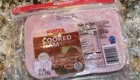 Mängden socker i Cooked ham with natural juices