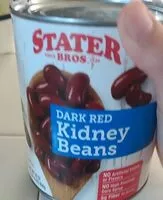 Mängden socker i Dark red kidney beans