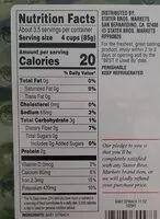 Mängden socker i Baby Spinach