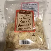 Mängden socker i Sliced almonds