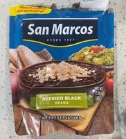 Mängden socker i San Marcos Refried Black Beans