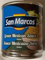 Mängden socker i Green Mexican Sauce/Salsa