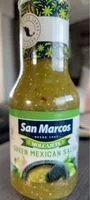 Mängden socker i Green mexican salsa