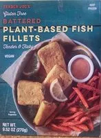 Mängden socker i Battered Plant-Based Fish Fillets
