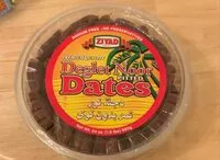 Mängden socker i Deglet noor pitted dates