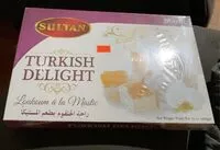 Mängden socker i Turkish delight