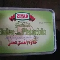 Mängden socker i Halva with pisachio