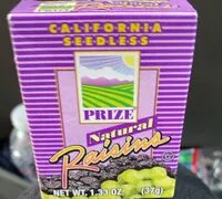 Mängden socker i Raisins