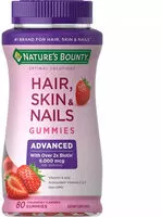 Mängden socker i Hair, Skin, Nails