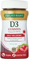 Mängden socker i D3 gummies