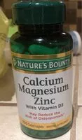 Mängden socker i Calcium magnecium zinc