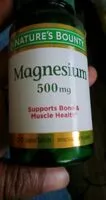 Mängden socker i Magnesium