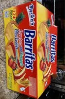 Mängden socker i Barritas