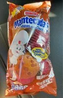 Mängden socker i Bimbo Mantecadas con chispas sabor artificial a Chocolate