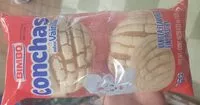 Mängden socker i Conchas (vanilla)