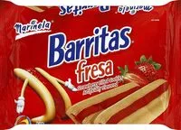 Mängden socker i Barritas de fresa strawberry filled fruit bars twin packs