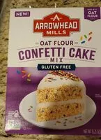 Mängden socker i Oat flour confetti cake mix gluten free