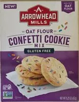 Mängden socker i Oat flour confetti cookie mix