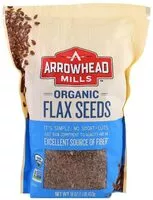 Mängden socker i Organic flax seeds