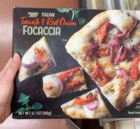 Mängden socker i Tomato & Red Onion Focaccia